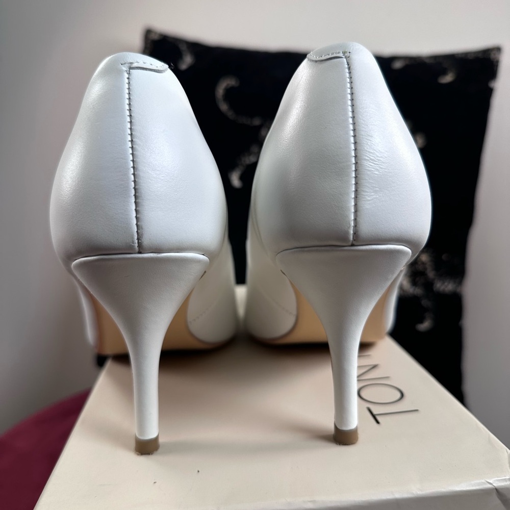 Tony Bianco White Heels - Picture 6 of 9